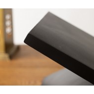 Stojak na Książki w Stylu Loft - Czarny Mat - Skandi