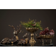 Świąteczna Figurka Sarny w Fraku - Idealny Prezent - Realistyczna Dekoracja