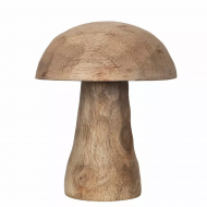 Figurka Grzyba - Drewniany Dodatek w Stylu Boho