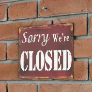 OBRAZEK zawieszka FLAGA UK metalowa 25x23cm