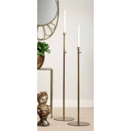 Regulowany Świecznik Kandelabr – Złoty Mat, Pasuje do Każdego Wnętrza