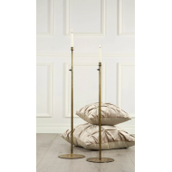 Regulowany Świecznik Kandelabr – Złoty Mat, Pasuje do Każdego Wnętrza