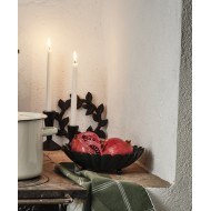 Elegancka Patera Metalowa w Odcieniu Ciemnej Zieleni - Ręcznie Wykonana