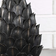 Dekoracyjna Figurka Karczocha – Luksusowy Akcent w Stylu Vintage, Kolor Stare Złoto