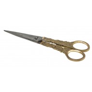 Nożyczki Ozdobne – Zestaw Eleganckich Złotych Nożyczek z Zdobieniami