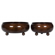 Komplet Doniczek Misa – Idealny do Bonsai i Rustykalnych Aranżacji