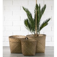 Komplet Trzech Donic Styl Boho – Naturalne i Ekologiczne Ozdoby do Domu