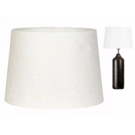 Lniany Klosz do Lampy Stojącej – Uniwersalny i Elegancki w Kolorze Białym