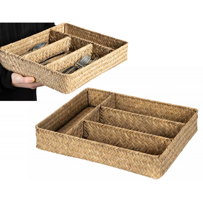 Naturalny Organizer do Szuflady w Stylu Boho – Trwały i Estetyczny