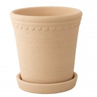 Betonowa Doniczka z Podstawką – Elegancja w Naturalnym Stylu