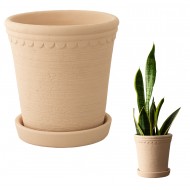 Betonowa Doniczka z Podstawką – Elegancja w Naturalnym Stylu