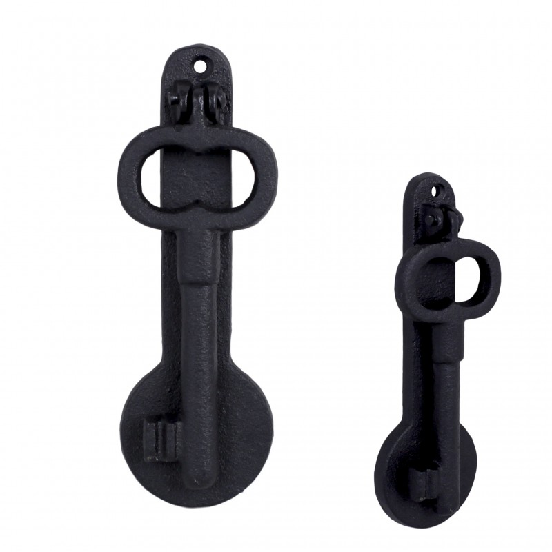 Kołatka Żeliwna w Kształcie Klucza – Elegancki Akcent Przy Wejściu