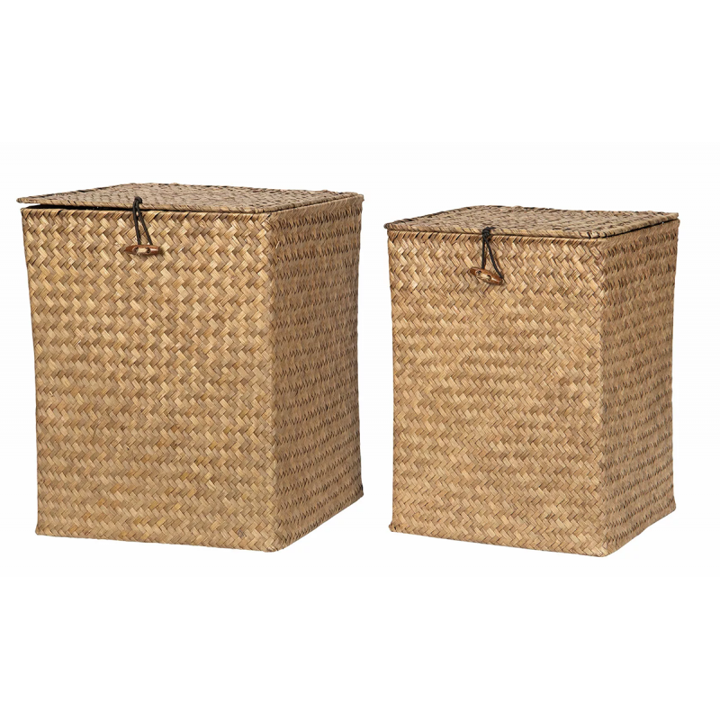 Zestaw Organizerów z Przykrywką Boho – Porządek i Styl w Jednym