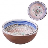 Ręcznie Malowana Miska Obiadowa 13 cm – Bulionówka