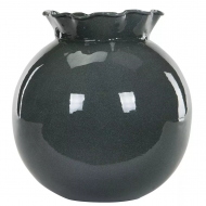 Zielony Wazon Metalowy 25cm – Elegancki i Praktyczny Dodatek do Wnętrz