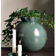 Zielony Wazon Metalowy 25cm – Elegancki i Praktyczny Dodatek do Wnętrz