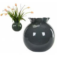 Zielony Wazon Metalowy 25cm – Elegancki i Praktyczny Dodatek do Wnętrz