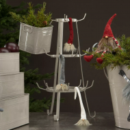 Stojak na Kubki – Emaliowany Wieszak w Stylu Retro