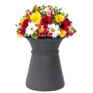 Ręcznie Wykonany Gliniany Wazon – Skandynawski Styl