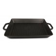 Żeliwna Patelnia Grillowa – Idealna na Wszystkie Typy Kuchenek i do Piekarnika