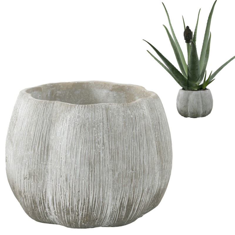 Betonowa Doniczka w Kształcie Dyni – Skandynawski Styl