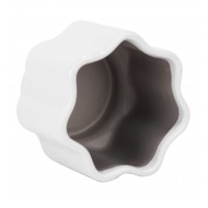 Biała Ceramiczna Doniczka – na parapet do salonu