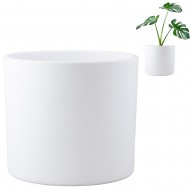 Biała Matowa Osłonka Ceramiczna Maria – Stylowy Dodatek do Wnętrza