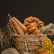 FIGURKA DYNIA pomarańczowa 24cm