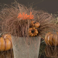 Ozdoba Do Doniczek – Dynie na Patyku – Jesienny Akcent