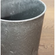 Doniczka Duża – Szara Imitacja Kamienia – Ekologiczny Wybór