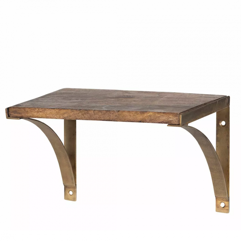 Półka Wisząca z Drewna Mango – Boho Styl do Twojego Salonu