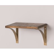 Półka Wisząca z Drewna Mango – Boho Styl do Twojego Salonu