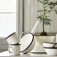 Klasyczny Durszlak Emaliowany – Praktyczny i Dekoracyjny Element Kuchni