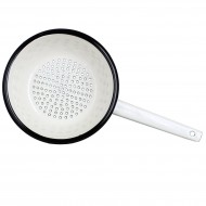 Klasyczny Durszlak Emaliowany – Praktyczny i Dekoracyjny Element Kuchni