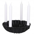 Świecznik Kandelabr z Czarnego Żeliwa – Nowoczesna Dekoracja na Cztery Świece