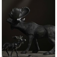 Figurka Łosia – Elegancki Czarny Mat