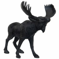 Figurka Łosia – Elegancki Czarny Mat
