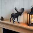 Figurka Łosia – Elegancki Czarny Mat