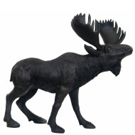 Figurka Łosia – Elegancki Czarny Mat