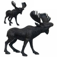 Figurka Łosia – Elegancki Czarny Mat