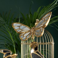 Lustro Dekoracyjne w Kształcie Motyla – Stylowy Dodatek do Wnętrza