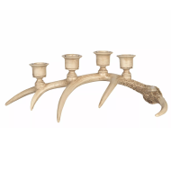 Świecznik Świąteczny Róg Jelenia - Elegancka Dekoracja na Święta