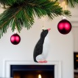 Zawieszka Pingwin Świąteczny | Oryginalna Bombka na Choinkę | Skandi.pl