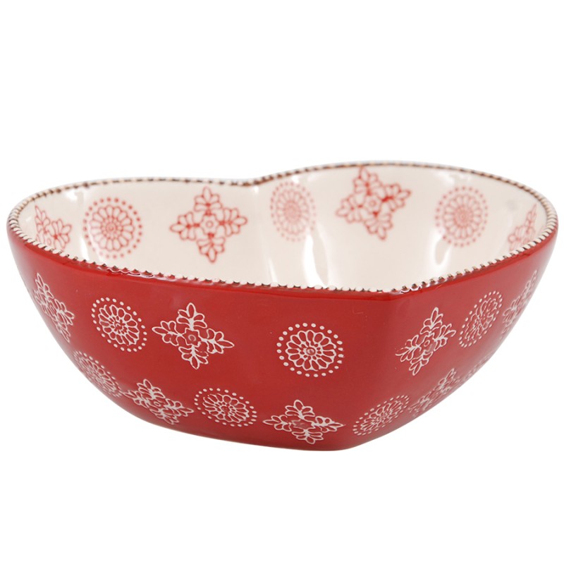 MISKA ŚWIĄTECZNA kamionkowa serce