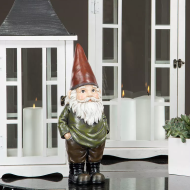 Świąteczny Krasnal – Figurka Dekoracyjna, Wysokość 35 cm