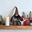 Świąteczny Skrzat Krasnal z Brodą – Wyjątkowa Figurka na Święta