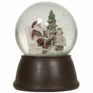 Duża Kula Śnieżna z Mikołajem – Świąteczna Dekoracja