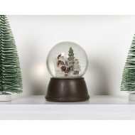 Duża Kula Śnieżna z Mikołajem – Świąteczna Dekoracja