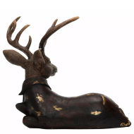 Figurka Świąteczna Renifer we Fraku – Elegancka Dekoracja