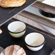 Klasyczna Miska z Białej Emalii – 0,4L